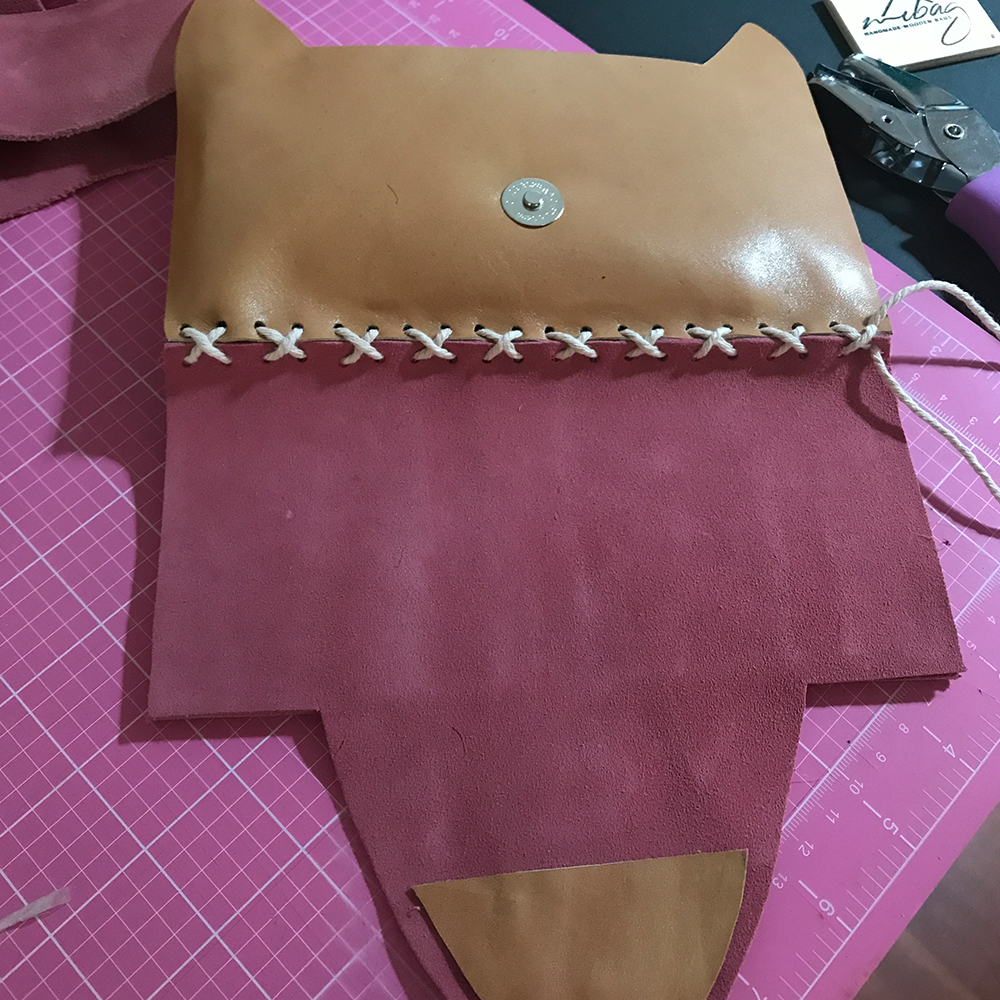 mibag, bolso de madera hecho a mano