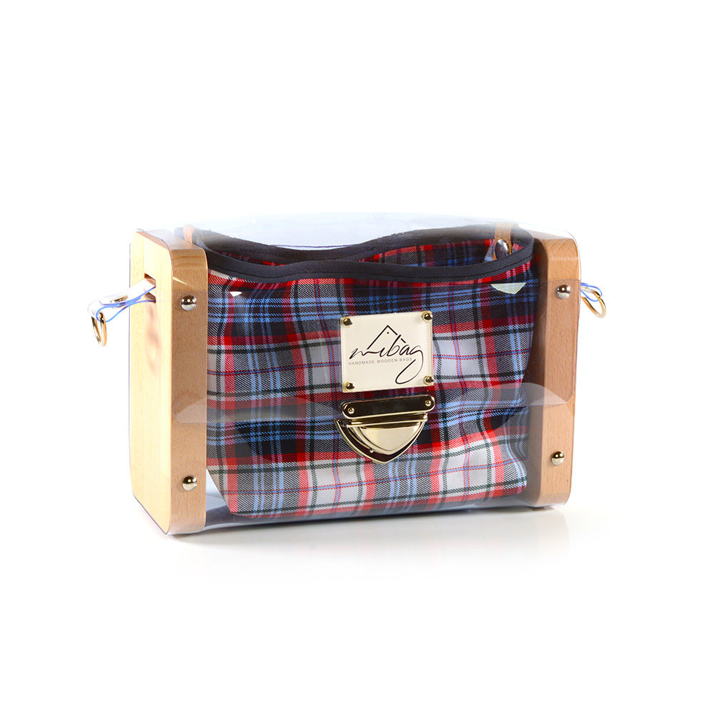 Accesorio - Bolsa interior cuadro tartán - Imagen 2