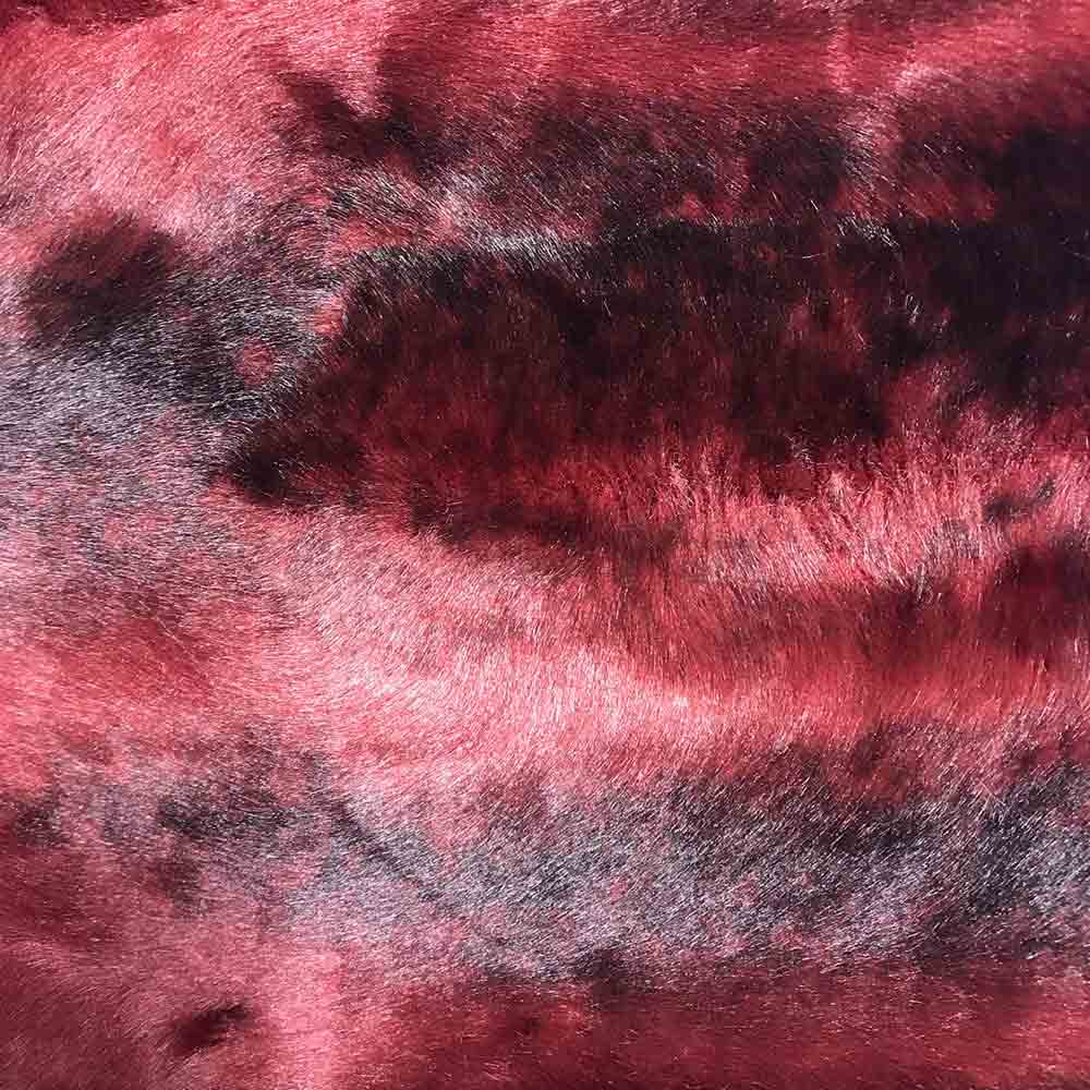 Accesorio - Solapa pelo rojo y negro - Imagen 3